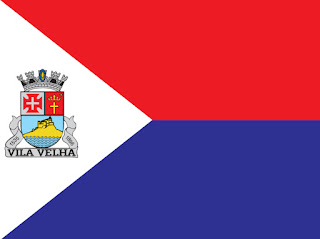 Bandeira do município de Vila Velha, ES. Fonte: site oficial da PMVV.