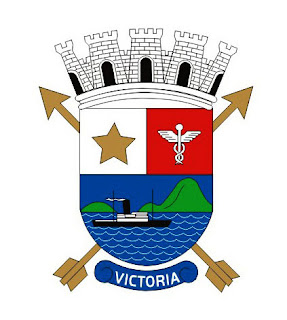 Brasão de Vitória. Fonte: site oficial da Prefeitura Municipal de Vitória