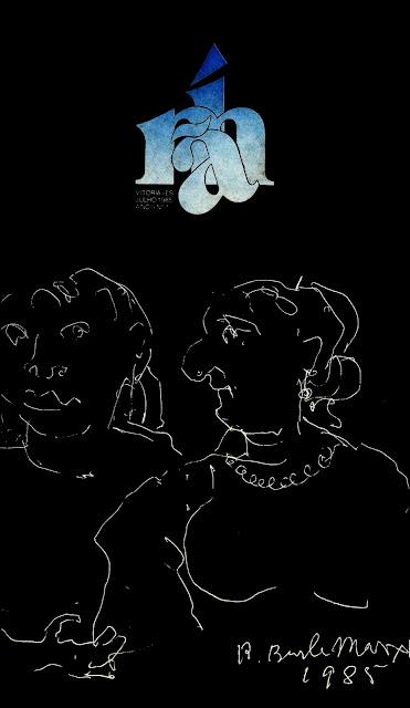 Revista ÍMÃ, n.1, 1985, capa de Burle Marx.