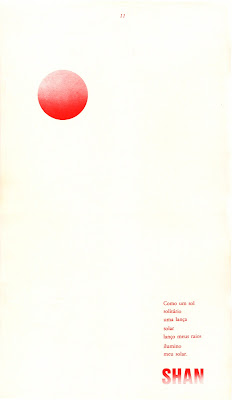 Revista ÍMÃ n.3, 1986, poema de Shan.