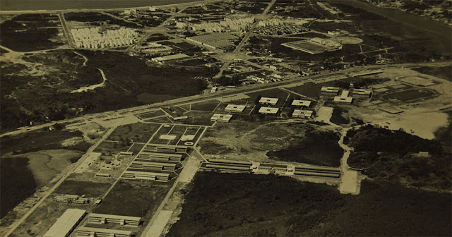 Vista aérea do Campus da Ufes (Acervo Ufes).