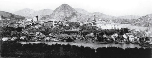 Vista de Vitória, 1867. Acervo Biblioteca Nacional.
