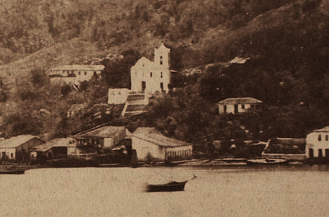 Viagem à Província do Espírito Santo – imigração e colonização suíça 1860, Vitória. Foto de Jean Victor Frond.
