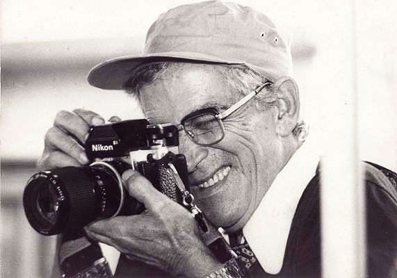 Isauro Rodrigues, fotógrafo. Anos 1970.