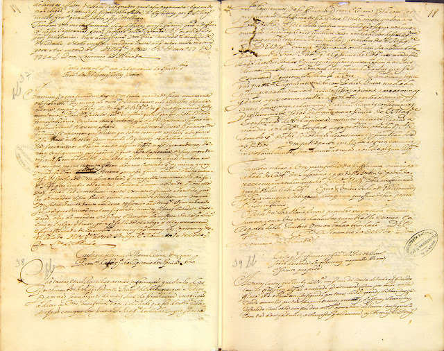 Cartas compiladas, 20/11/1720. Acervo Arquivo Nacional.