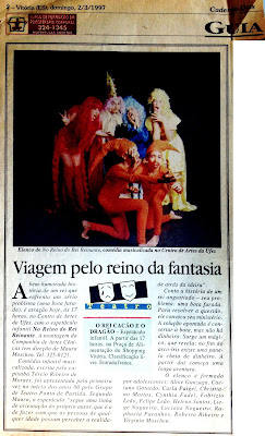 A Gazeta, 02/03/1997.